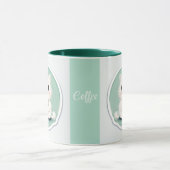 Schattigee Kitten Kattenkoffie gepersonaliseerd Mok (Midden)