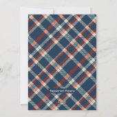 Schattigee Kitten Merriest Christmas Snowing Woodl Feestdagenkaart (Achterkant)