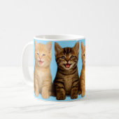 Schattigee kitten mok. koffiemok (Voorkant links)