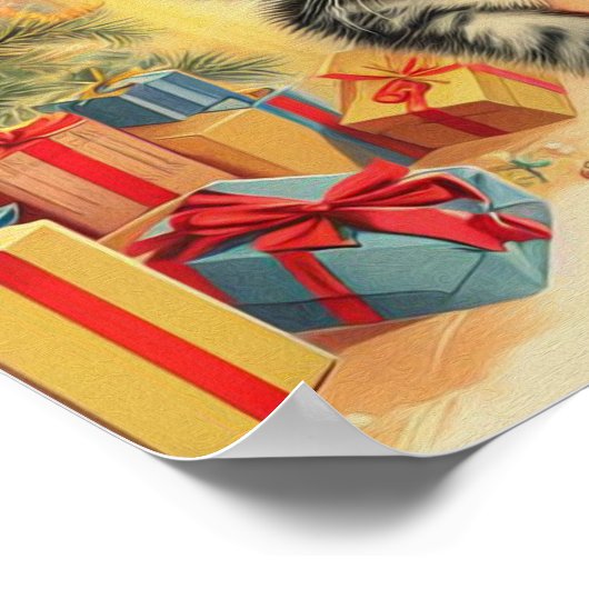 Schattigee Kitten Pin Up Poster (Hoek)