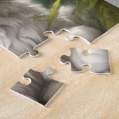 Schattigee Kitten Ragdoll Kat Oerwoud Plant Custom Legpuzzel (Zijkant)