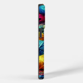 Schattigee kitten slapen onder een deken Case-Mate iPhone case (Achterkant / Rechts)