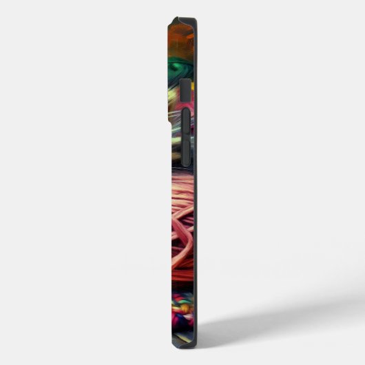 Schattigee kitten slapen onder een deken Case-Mate iPhone case (Achterkant / Links)