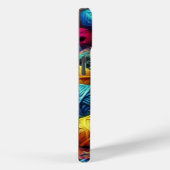 Schattigee kitten slapen onder een deken Case-Mate iPhone case (Achterkant / Rechts)