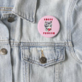 Schattigee kitten - Smash Fascism Ronde Button 5,7 Cm (In situ)