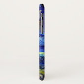 Schattigee kitten Sterrennacht Van Gogh Case-Mate iPhone Case (Achterkant/links)