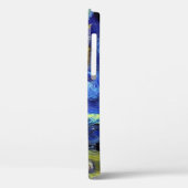 Schattigee kitten Sterrennacht Van Gogh Case-Mate iPhone Case (Achterkant / Links)