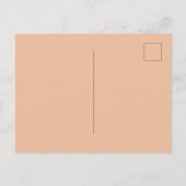 Schattigee kitten zittend op pompoen moderne Hallo Briefkaart (Achterkant)