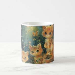 Schattigee Kittens Digitale Kunst Koffiemok