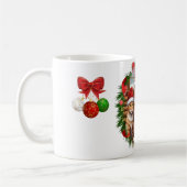Schattigee kittens Kerst Mok (Links)