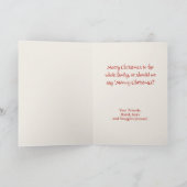 Schattigee Kittens kerstboom Feestdagen Kaart (Binnen)