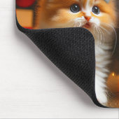 Schattigee kittens met Sinterklaas en rendieren pe Muismat (Hoek)