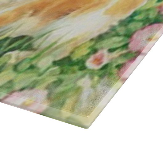 Schattigee Kittens snijplank (Hoek)