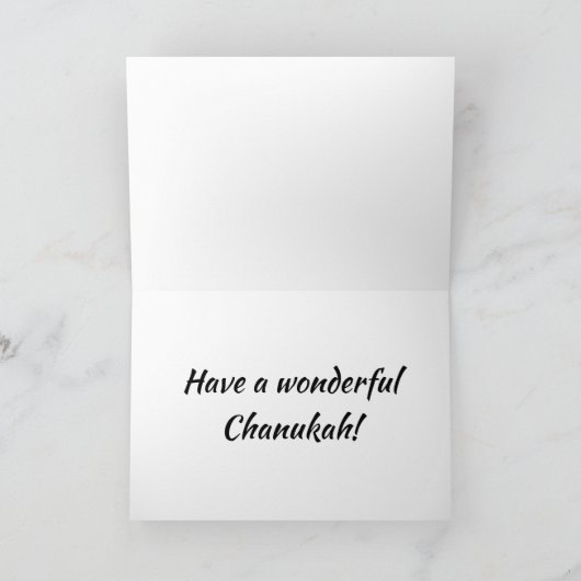 Schattigee kittens spelen dreidels Chanoeka kaart (Binnen)