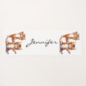 Schattigee Kittens Yoga Mat (Achterkant (horizontaal))