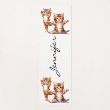 Schattigee Kittens Yoga Mat