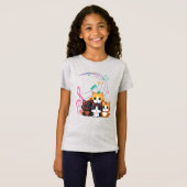 Schattigee Kittens zingen T-shirt (Voorkant volledig)