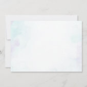 Schattigee Kitty Cat 1e verjaardagsfeestje Foto Kaart (Achterkant)