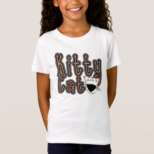 Schattigee Kitty Cat Tshirts en Cadeaus (Voorkant)