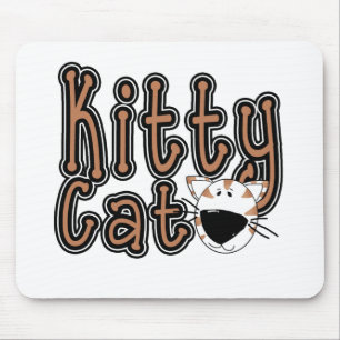 Schattigee Kitty Cat Tshirts en Cadeaus Muismat