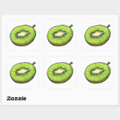 Schattigee Kiwi Fruit Sticker - Fris en Fun! (Vel)