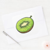 Schattigee Kiwi Fruit Sticker - Fris en Fun! (Envelop)