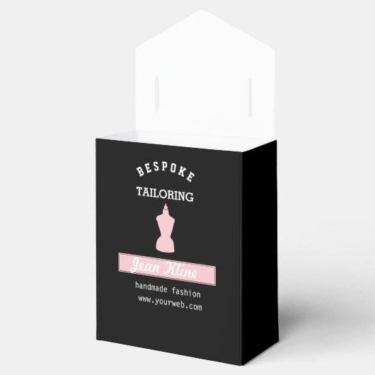 Schattigee klant op maat handgemaakte Mode Boutiqu Bedankdoosjes (Geopend)