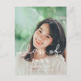 Schattigee Klasse van 2025 afstuderen foto Briefkaart