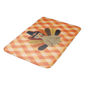 Schattigee, klassieke /  Thanksgiving Turkije Badmat (Gekanteld)