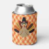 Schattigee, klassieke /  Thanksgiving Turkije Blikjeskoeler (Blikje Voorkant)