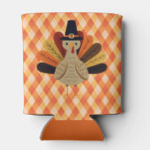 Schattigee, klassieke /  Thanksgiving Turkije Blikjeskoeler (Achterkant)