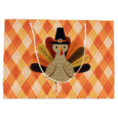 Schattigee, klassieke / Thanksgiving Turkije Groot Cadeauzakje (Achterkant)