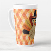 Schattigee, klassieke /  Thanksgiving Turkije Latte Mok (Linkerhoek)