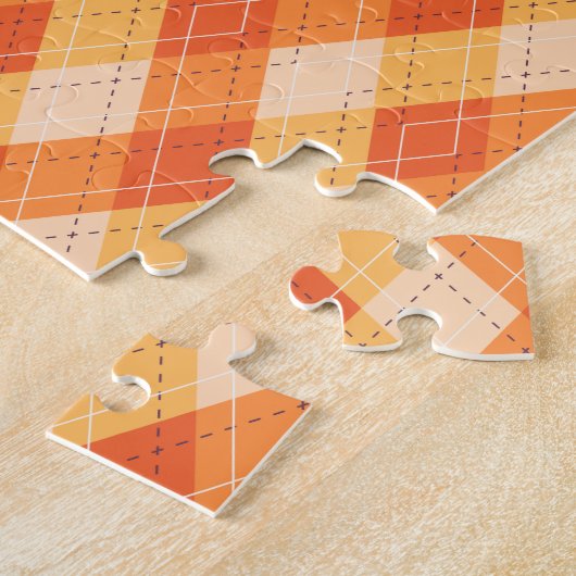 Schattigee, klassieke /  Thanksgiving Turkije Legpuzzel (Zijkant)