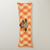 Schattigee, klassieke /  Thanksgiving Turkije Lichaamskussen (Voorkant Verticaal)