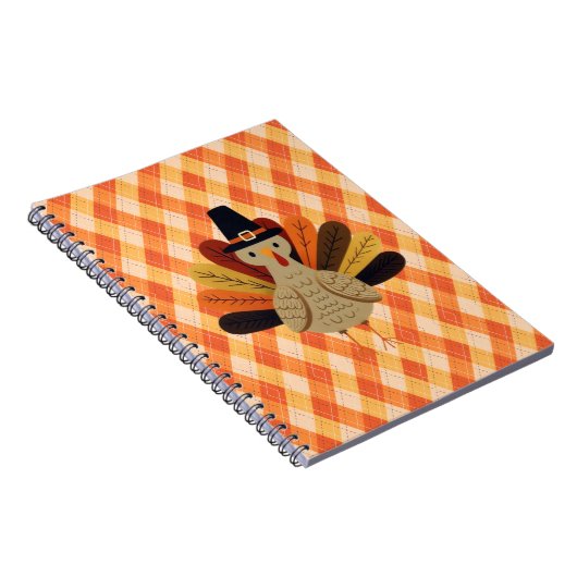 Schattigee, klassieke /  Thanksgiving Turkije Notitieboek (Rechterzijde)