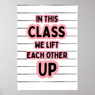 Schattigee klassikale inrichting   kinderkamer pos poster