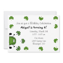 Schattigee Klavers Ierse St Patrick's Day Verjaard