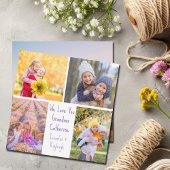 Schattigee kleindochters Foto's Aangepaste oma Ver Kaart