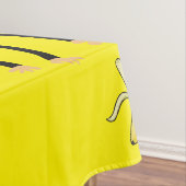 Schattigee kleine aap en bananen tafelkleed (Voorbeeld)