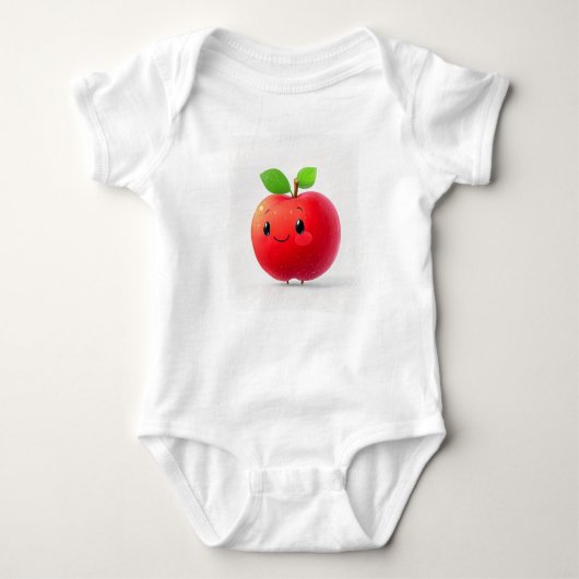 Schattigee kleine appel romper (Voorkant)
