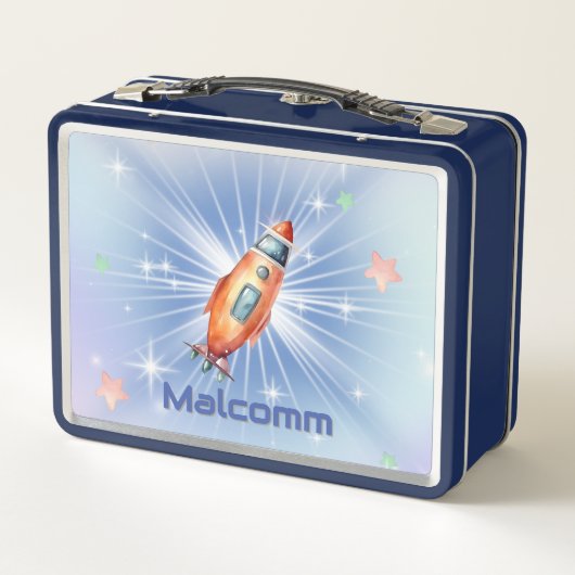 Schattigee kleine astronaut onderzoekt de ruimte (Achterkant)