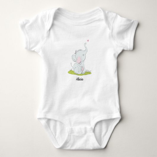 Schattigee kleine baby Top T-shirt (Voorkant)