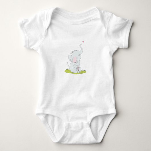 Schattigee kleine baby Top T-shirt (Voorkant)