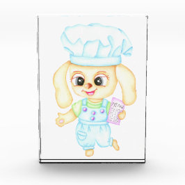 Schattigee kleine bakker fotoblokken