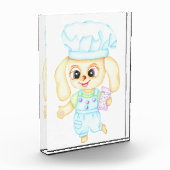 Schattigee kleine bakker fotoblokken (Links)