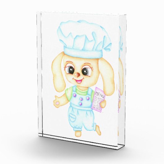 Schattigee kleine bakker fotoblokken (Rechts)