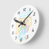 Schattigee kleine bakker ronde klok (Hoek)