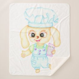 Schattigee kleine bakker sherpa deken