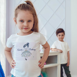 Schattigee kleine ballerina prinses verjaardagsmei kinder shirts